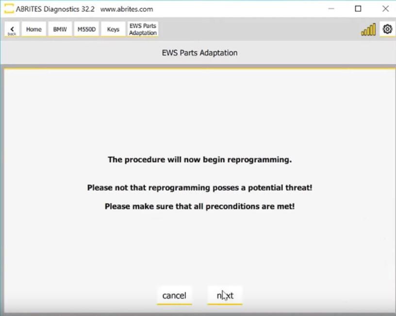 AVDI-All-Keys-Lost-Programming-for-BMW-F10-CAS4-2015-11