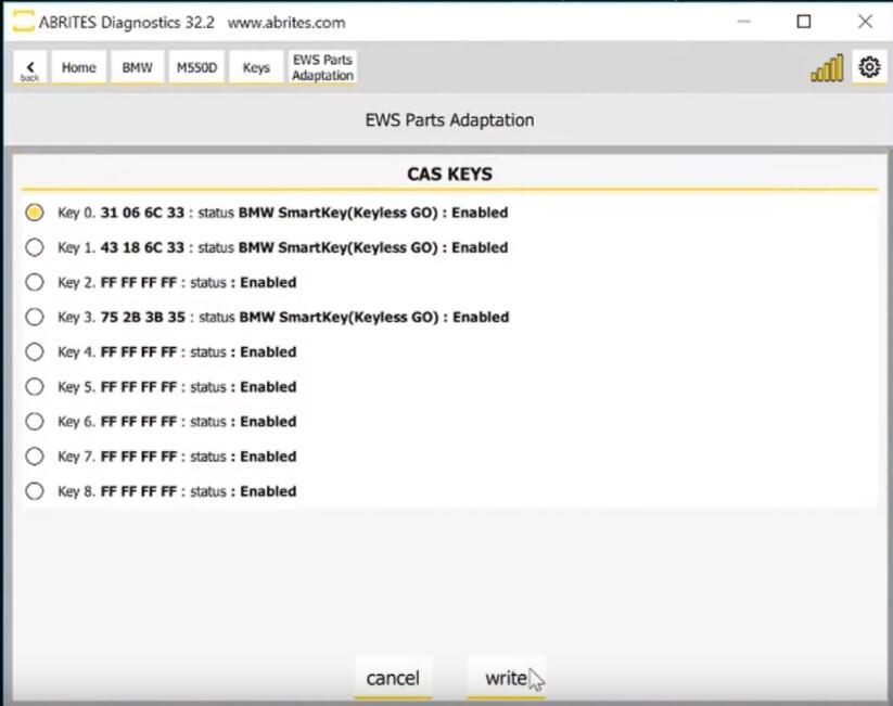 AVDI-All-Keys-Lost-Programming-for-BMW-F10-CAS4-2015-20