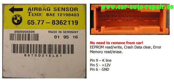 BMW Airbag Reset by CarProg Tool (2)