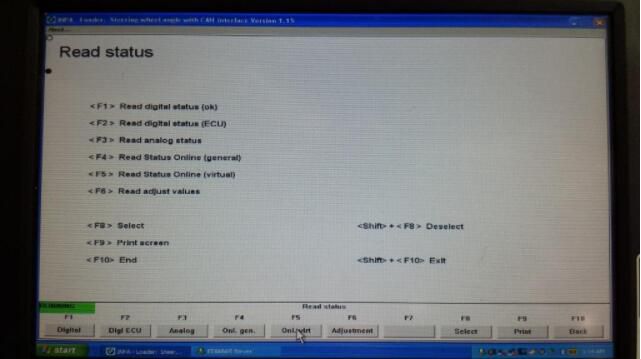 BMW E46 Steering Angle Sensor Reset With INPA (3)