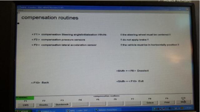 BMW E46 Steering Angle Sensor Reset With INPA (7)