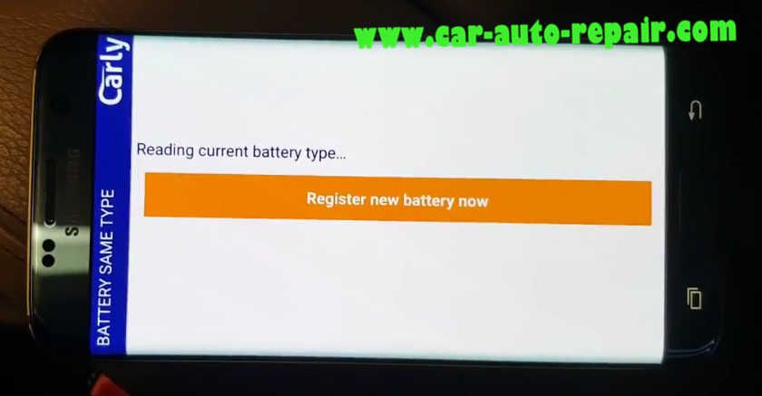 Carly BMW Register Battery for BMW F10 535i 2011 (15)