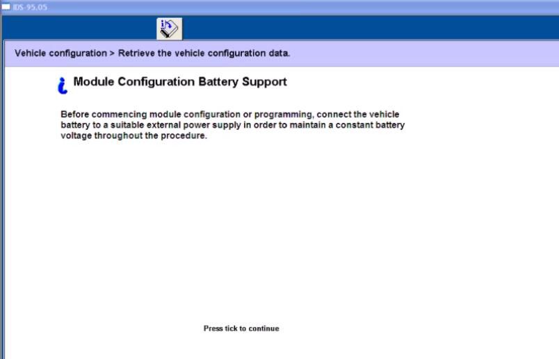 Ford IDS Configure Parameter for Ford Mondeo (10)