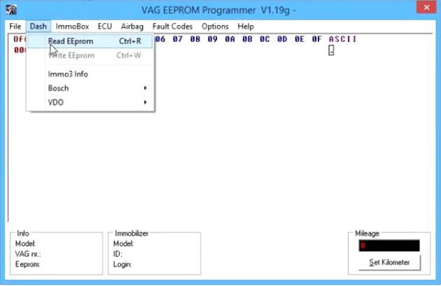 Change-Cluster-Mileage-for-Volkswagen-Passat-by-VAG-EEPROM-1