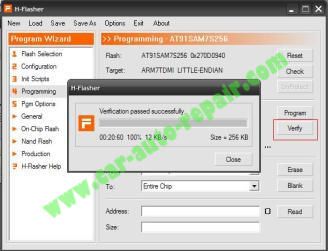 How to Reflash CARPROG MCU AT91SAM7S256 (15)