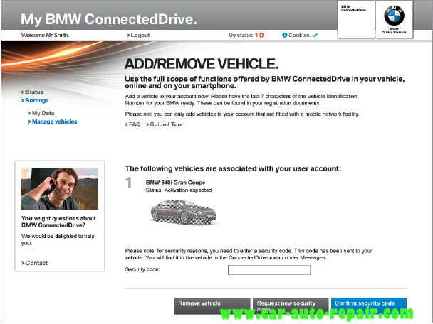 How to Register and Use BMW ConnectedDrive (5)