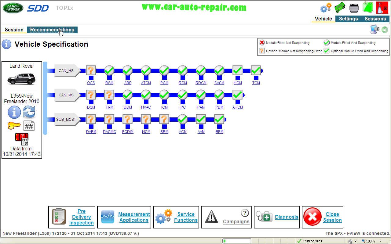 Reset Service Interval for Land Rover L359 by JLR SDD (6)