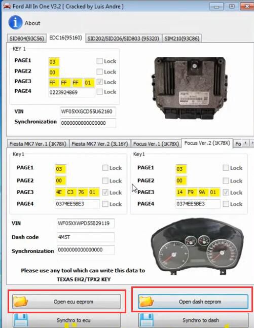 How-to-Synchronize-Dash-to-ECU-for-Ford-Focus-after-ECU-Replacement-4