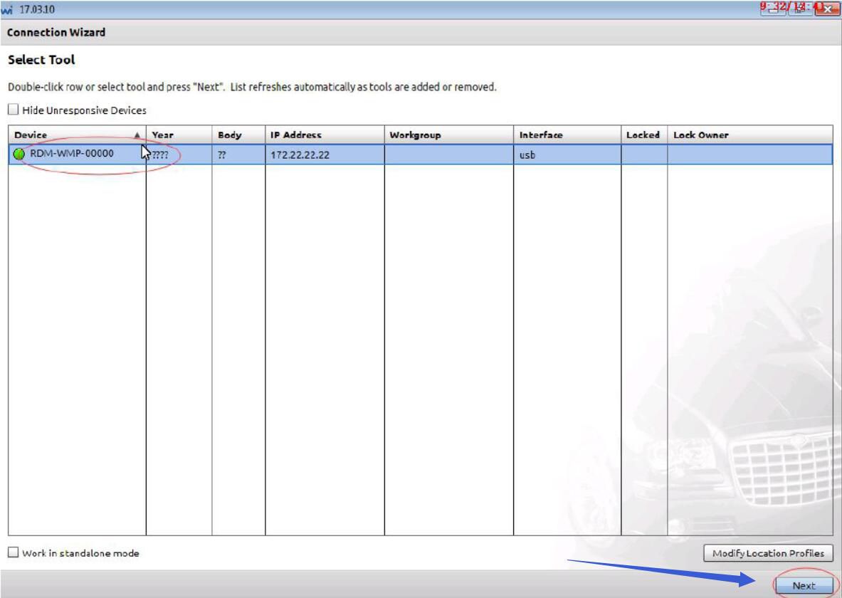 How to use Chrysler wiTech MicroPod 2 (3)