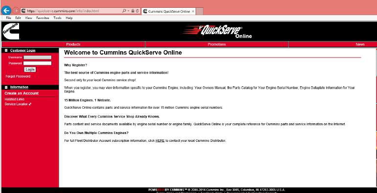 Cummins-QuickServe-Online-to-Downlaod-ECM-Calibrations-2