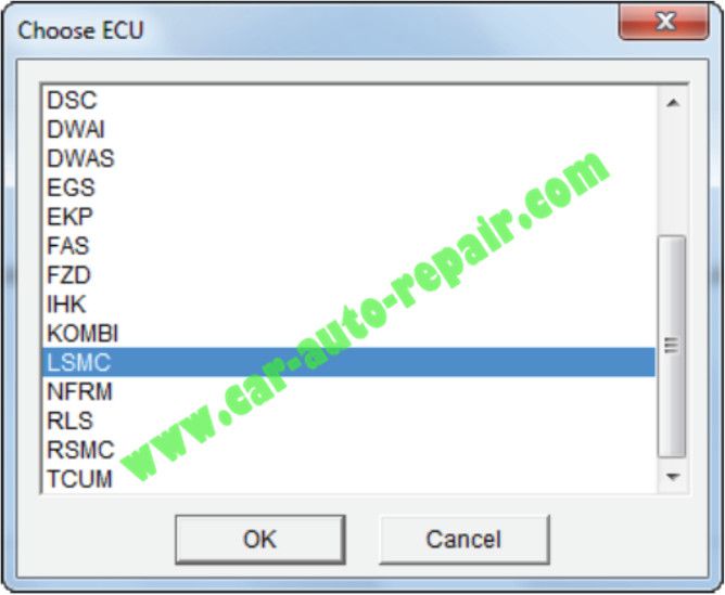 NCS Expert Reset and Coding Adaptive Light Control Modules(ALC) (11)