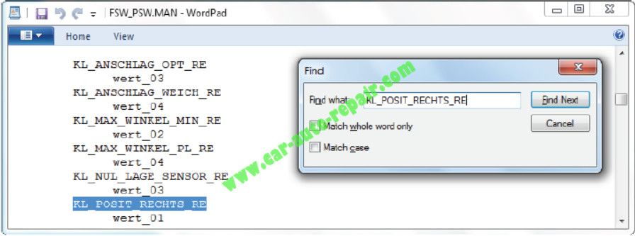 NCS Expert Reset and Coding Adaptive Light Control Modules(ALC) (28)