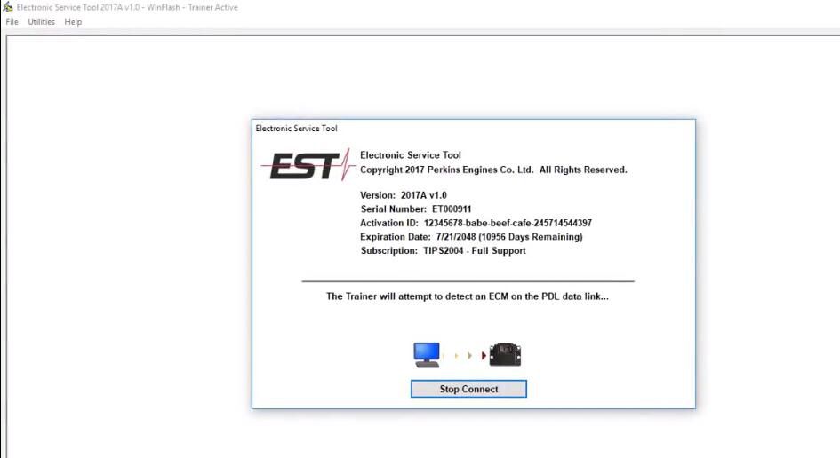 Perkins-2306C-E14-Engine-ECM-Flash-by-Perkins-EST-Diagnostic-Tool-3