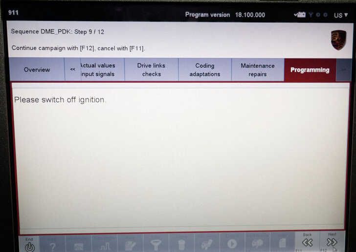 Porsche PIWIS II 2 Perform a Forced PDK Update for Porsche (14)