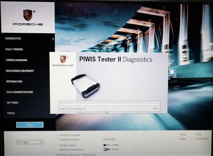 Porsche PIWIS II 2 Perform a Forced PDK Update for Porsche (4)