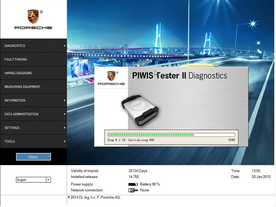 Porsche PIWIS II Diagnose Fornt-end Electronic & Instrument Cluster for Panamera (2)