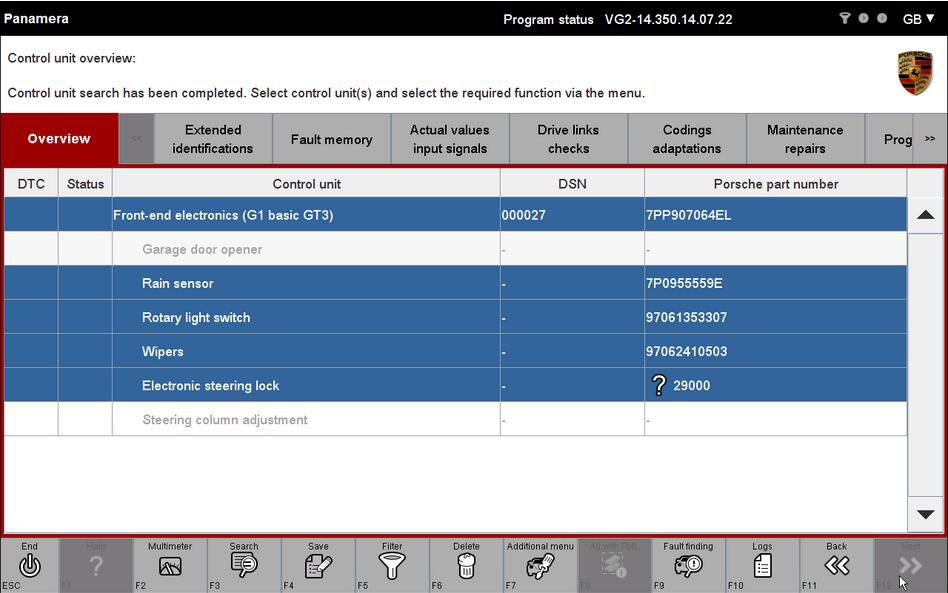 Porsche PIWIS II Diagnose Fornt-end Electronic & Instrument Cluster for Panamera (5)