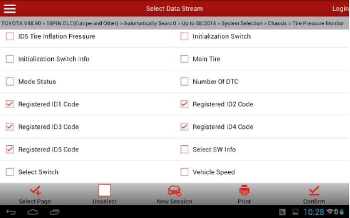 Lexus-ES250-Tire-Pressure-Sensor-Programming-by-Launch-X431-13