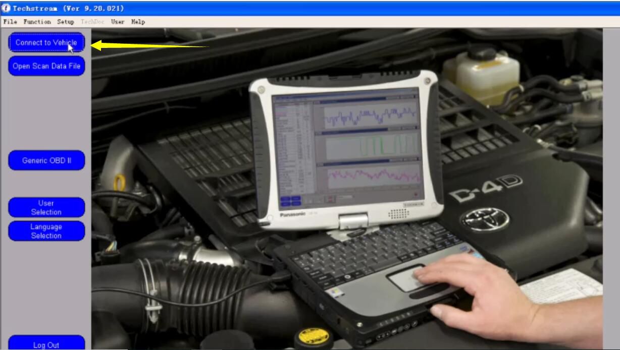 This post show a guide on how to use Toyota TIS Techstream to Diagnose for Toyota Corolla EX 2011,and I have write many topics about Toyota TIS Techstream test cases before,if you are a freshman on Toyota TIS Techstream,you would better to read them before. Preparations: How to use Toyota TIS Techstream Toyota TIS Techstream v12.20.024 Installation Guide Latest Toyota TIS Techstream V13.10.019 Software Free Download Procedure Connect Toyota TIS Techstream diagnostic tool to Toyota Corolla EX and laptop. Run Toyota TIS Techstream software. Click “Connect to Vehicle” 1 It will show the “Vehicle Connection Wizard” information Select “TFTM Product,ZRE12.. 1005-”,then click “Next” 2 Then Toyota TIS Techstream will show “System Selection Menu” Here is show systems as below:Engine and ECT,ABS/VSC/TRC/EMPS/Air Conditioner/Immobiliser/SRS Airbag 3 Here I click “Immobiliser” to check: This ECU is a theft deterrent system that determines whether or not to disable starting the engine depending on a comparison of the key’s ID code and the vehicle’s pre-registered code. 4 Then click “Data List”,it will show the immobiliser system as below: 5 You can click sub menu to do immobilizer system diagnosis. Click “Close” and then click “Air Conditioner” 6 The click “Data List” to check air conditioner system status 7 Air conditioner Active Test 8 Here is a article about Toyota TIS Techstream All Keys Lost Programming for Toyota: Toyota TIS Techstream All Keys Programming for Toyota Engine and ECT This ECU controls fuel injection,ignition timing,knock control,idiling engine speed,self-diagnosis function,and backup function in extraordinary circumstance etc.Additionally,it controls automatic transmission. 9 Here show a trouble code “P1604”,click it,then it will show below massage You choose to clear or store this DTC 10 EMPS This ECU controls steering operation 11 Data List 12 SRS Airbag This ECU controls the detonator for airbag inflation when the crash sensor detects it. 13 Data List 14 ABS/VSC/TRC This ECU controls Antilock Brake system,vehicle stability control and brake system that controls the safety performance of the car. Note:For VSC vehicle only To ensure proper communication,be sure engine is idling. 15 Data List: 16 And you also can back to main menu to select “Generic OBDII” 17 Data List 18 Utility 19 For above data list or other options,you can click the system data to check.