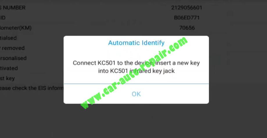 XTOOL-PAD3-KC501-Add-New-Infrared-Key-for-Benz-19