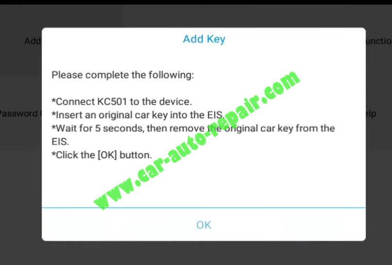 XTOOL-PAD3-KC501-Add-New-Infrared-Key-for-Benz-6