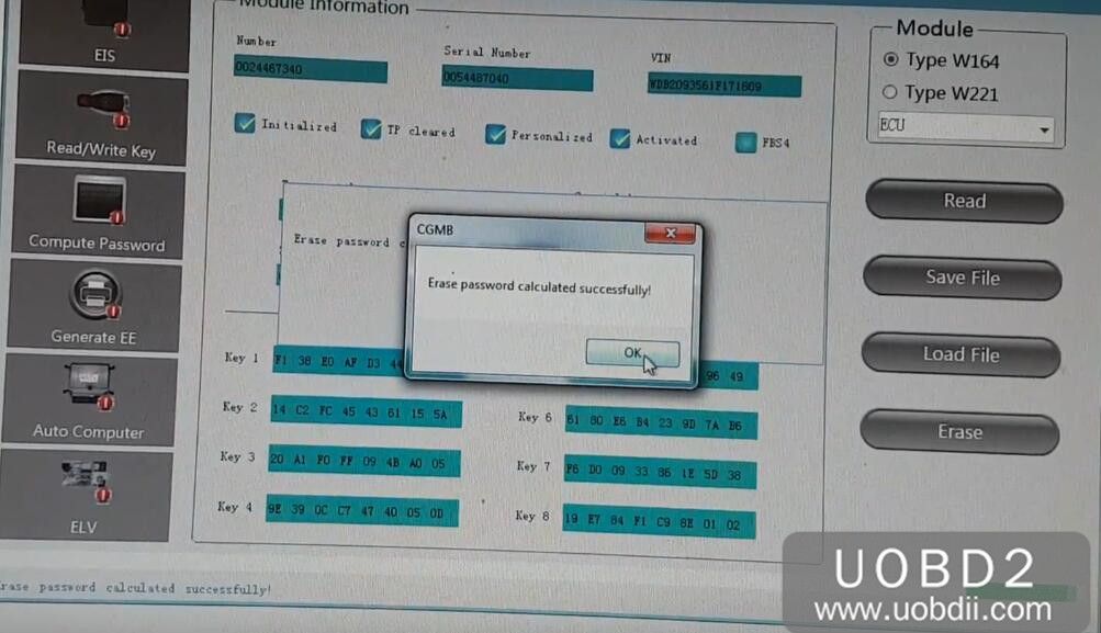 How to Use CGDI Benz Prog to Reset Benz ME9.7 ECU on Bench (8)